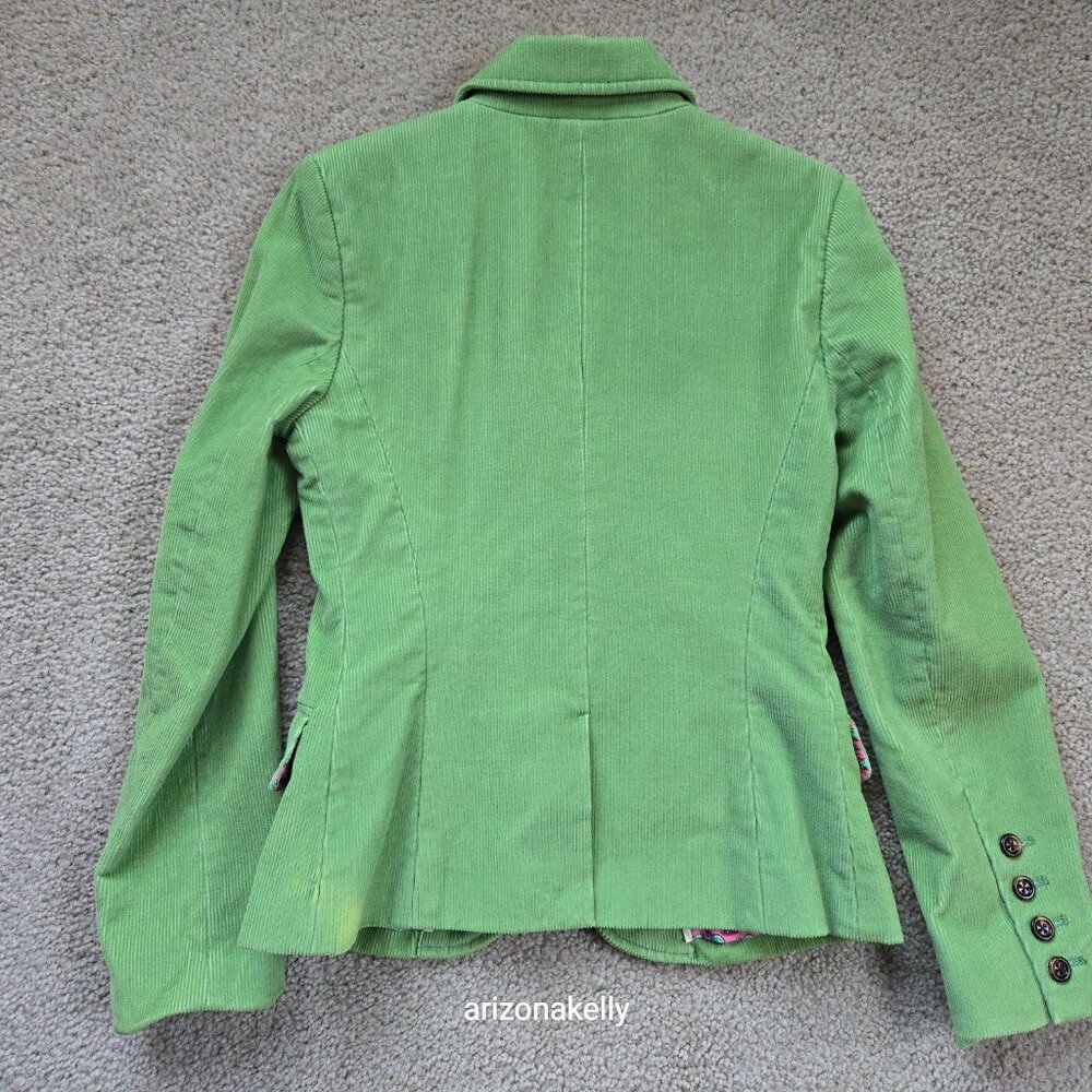 Vineyard Vines Corduroy Blazer Green With Pink Lining PRICE FIRM - Picture 11 of 11